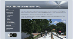 Desktop Screenshot of heatbarriersystemsinc.com